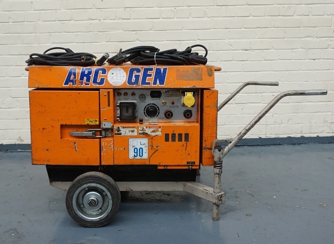 Arc-Gen Type 190SD 110 Volt 190Amp Diesel Welding Generator