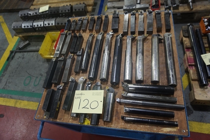 Qty of Boring Bars & Carbide Tip Holders