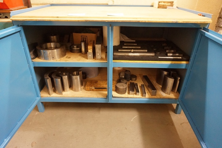 Calibration Blocks and (2) x Storage Cabinets