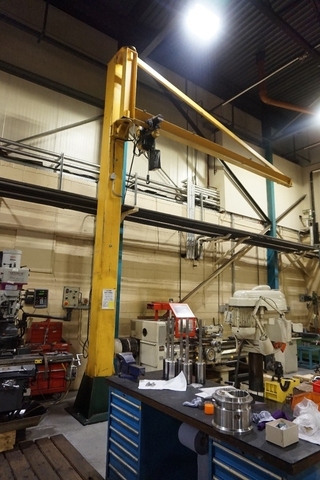Jib Crane, SWL 1000kg Morris Hoist