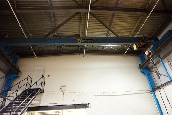 Overhead Crane Ennis, SWL 1600kg with Kone Hoist