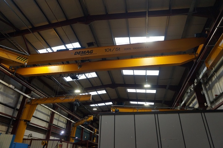 10 Ton/5 Ton Demag Overhead Crane