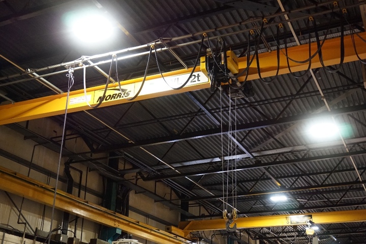 Crane SWL 2 Ton with Morris Hoist