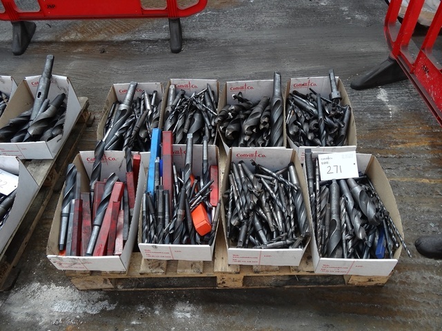 (8) Boxes Twist Drills