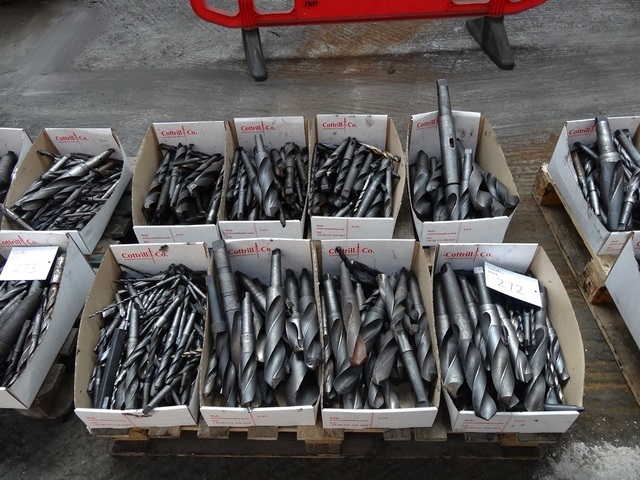 (8) Boxes Twist Drills