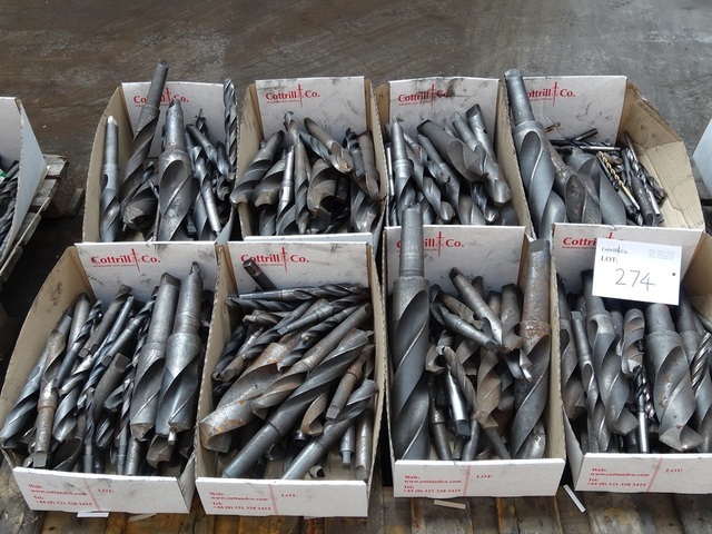 (8) Boxes Twist Drill