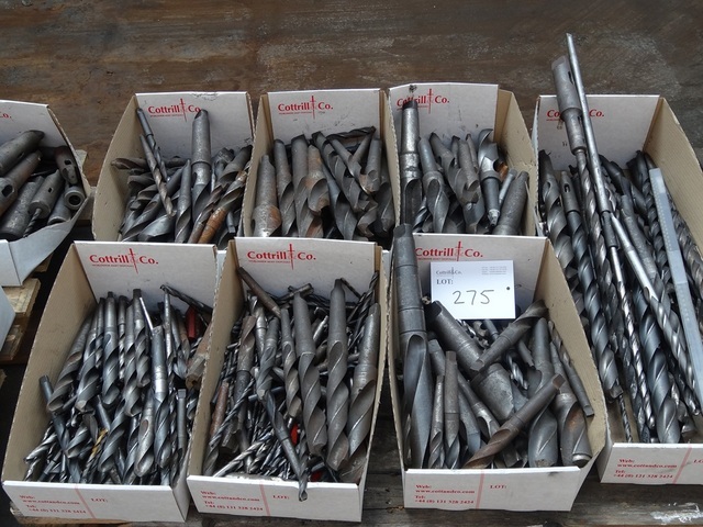 (7) Boxes Twist Drills