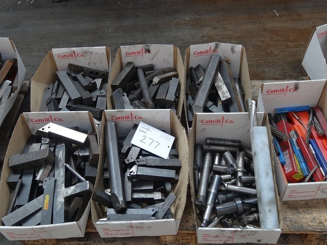 (7) Boxes comprising Cutting Tools