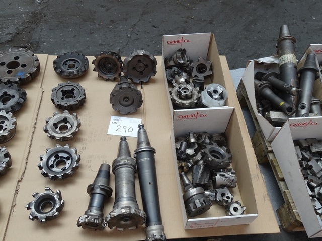 (40) Approx. various Inserted Carbide Milling Heads