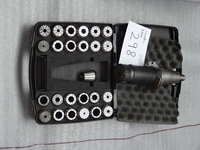 Boxed Milling Arbour set including Collets