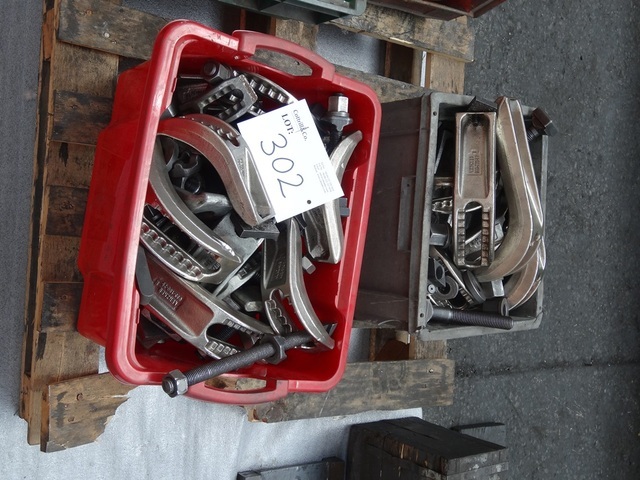 (2) Boxes Lenzkes Machine Clamps