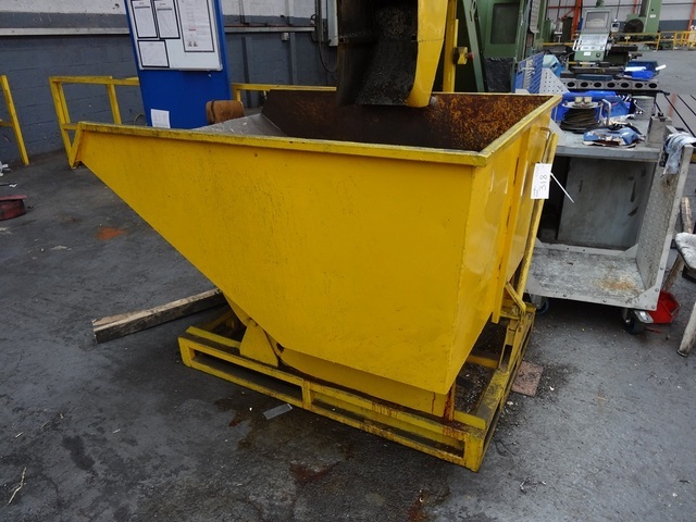 Large Capacity Forklift Tipping Skip