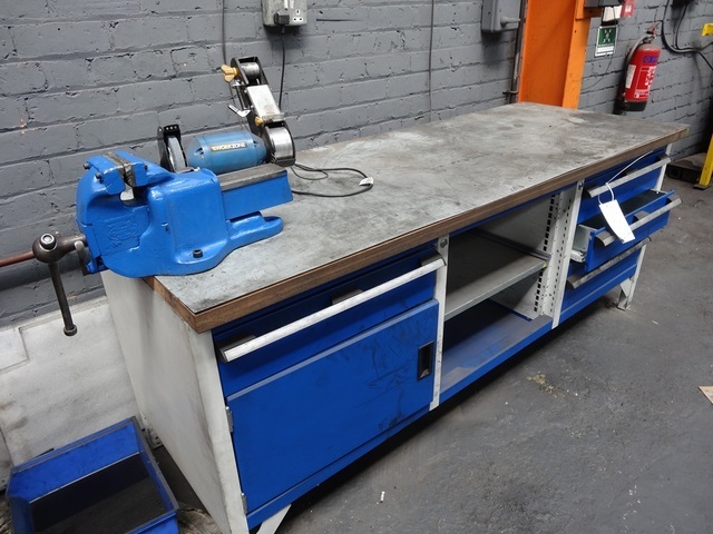 Polstore Tooling Cabinet with Work Bench