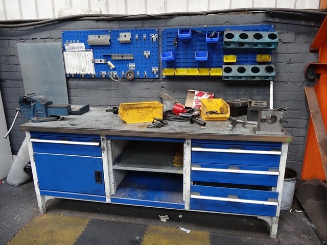 Polstore Tooling Cabinet with Work Bench