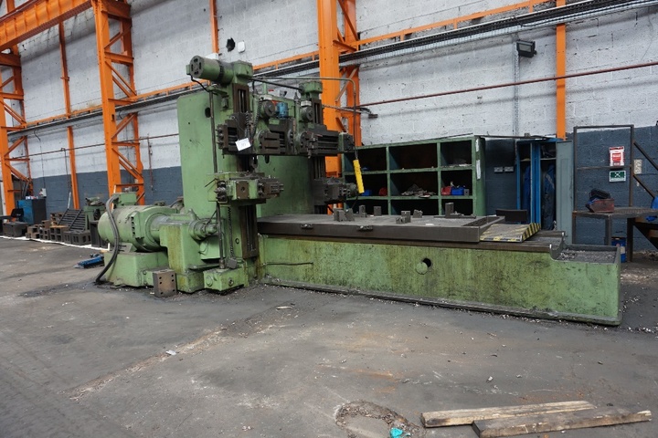 Butler Double Column Elevating Rail Planer