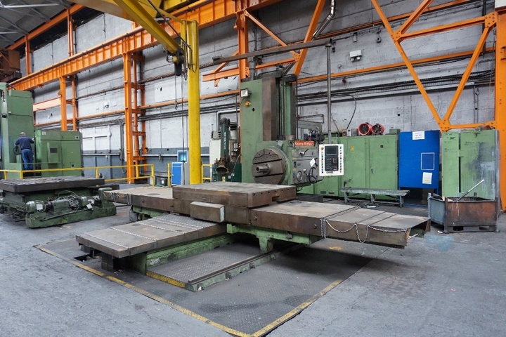 Kearns Richards SF125 4-Axis CNC Table Type Horizontal Borer