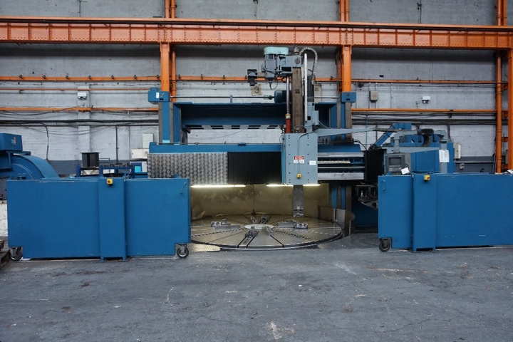 Morando 4m Elevating Rail Ram Type CNC Vertical Borer