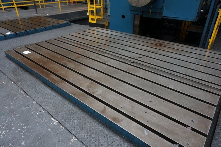 (2) Machine Ground Slotted Tables