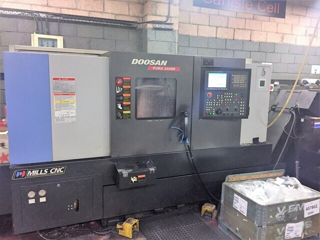 Doosan Puma 2600M 3 Axis Lathe
