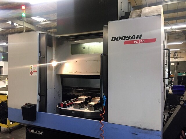 Doosan VC510 3 Axis Twin Pallet Vertical Machining Centre