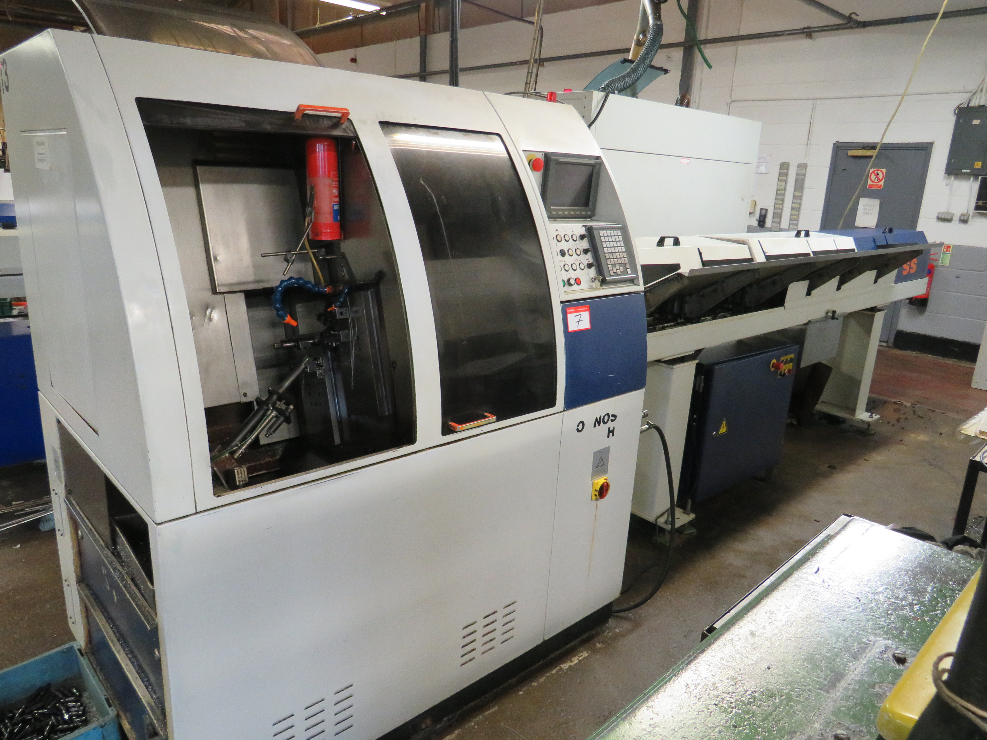 Tornos Deco 2000 Swiss Type CNC Lathe