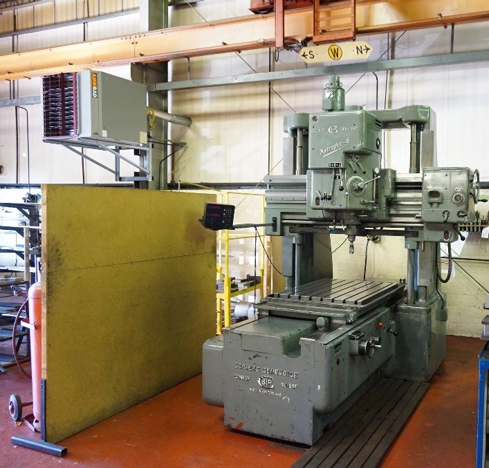 SIP Hydroptic H-6 Jig Borer with Heidenhain DRO and range of Tooling