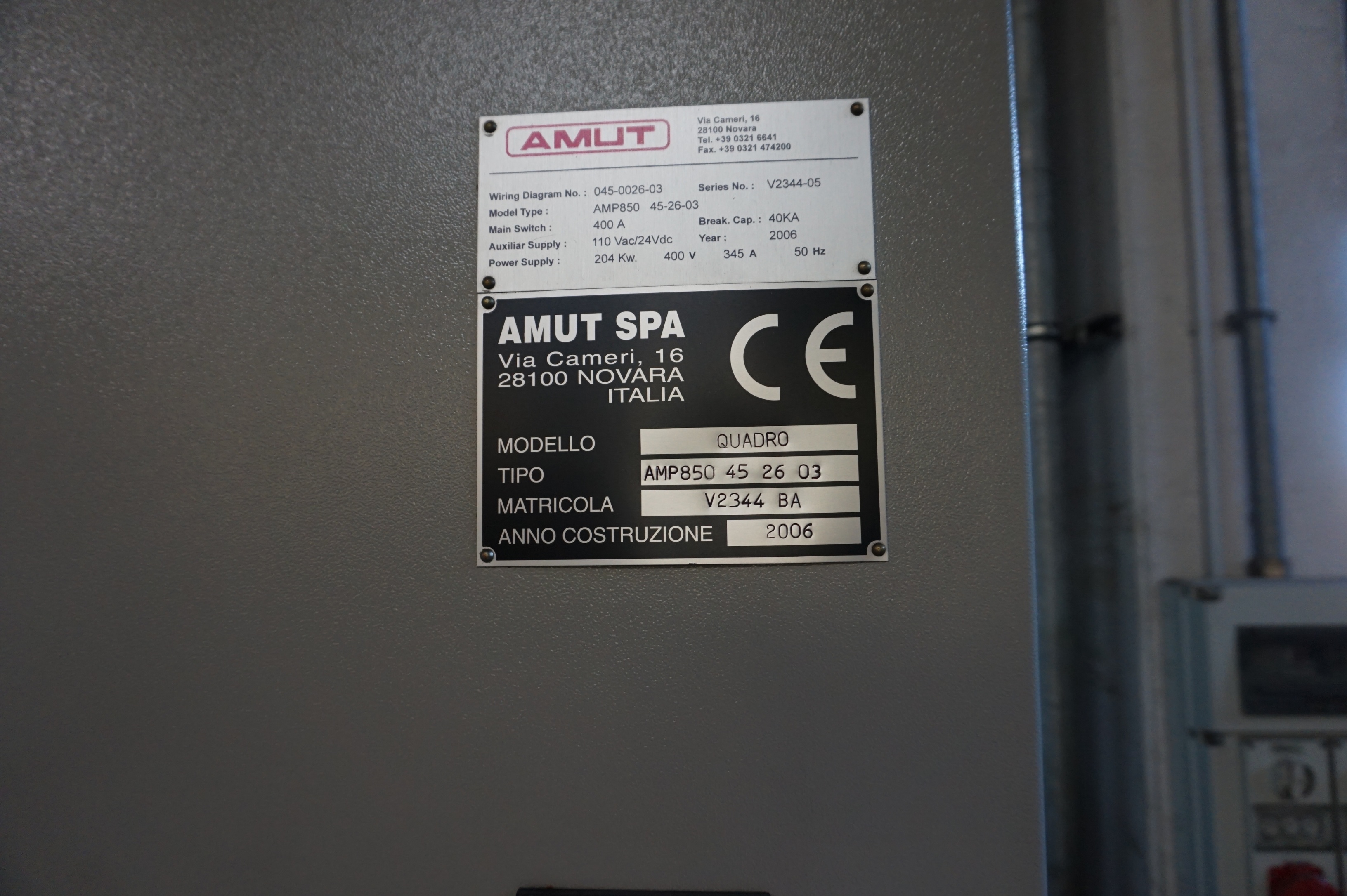 AMUT AMP 850 2F High Speed Fully Automatic Thermoforming Machine