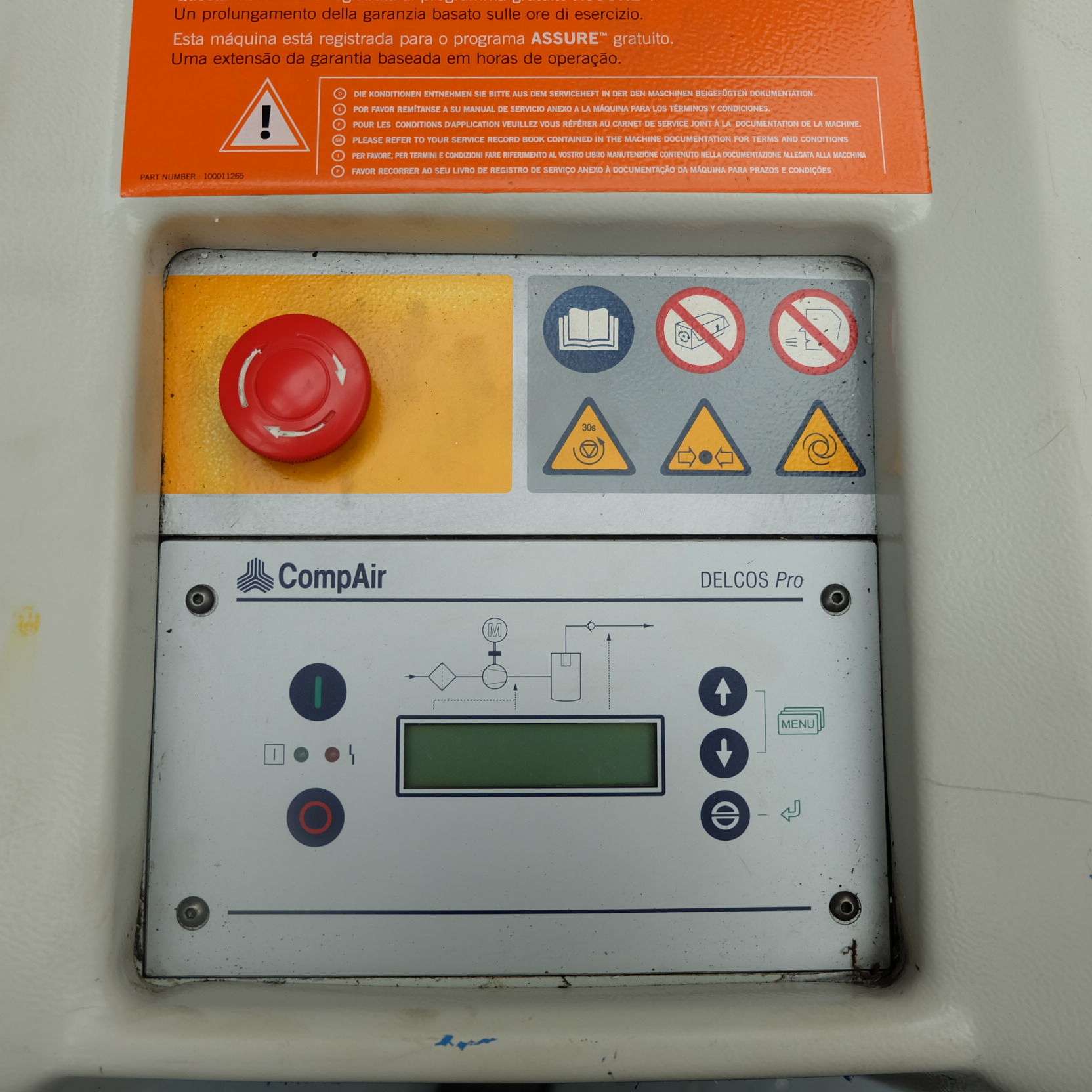Fluidair Type L11 7 5 Rotary Screw Air Compressor
