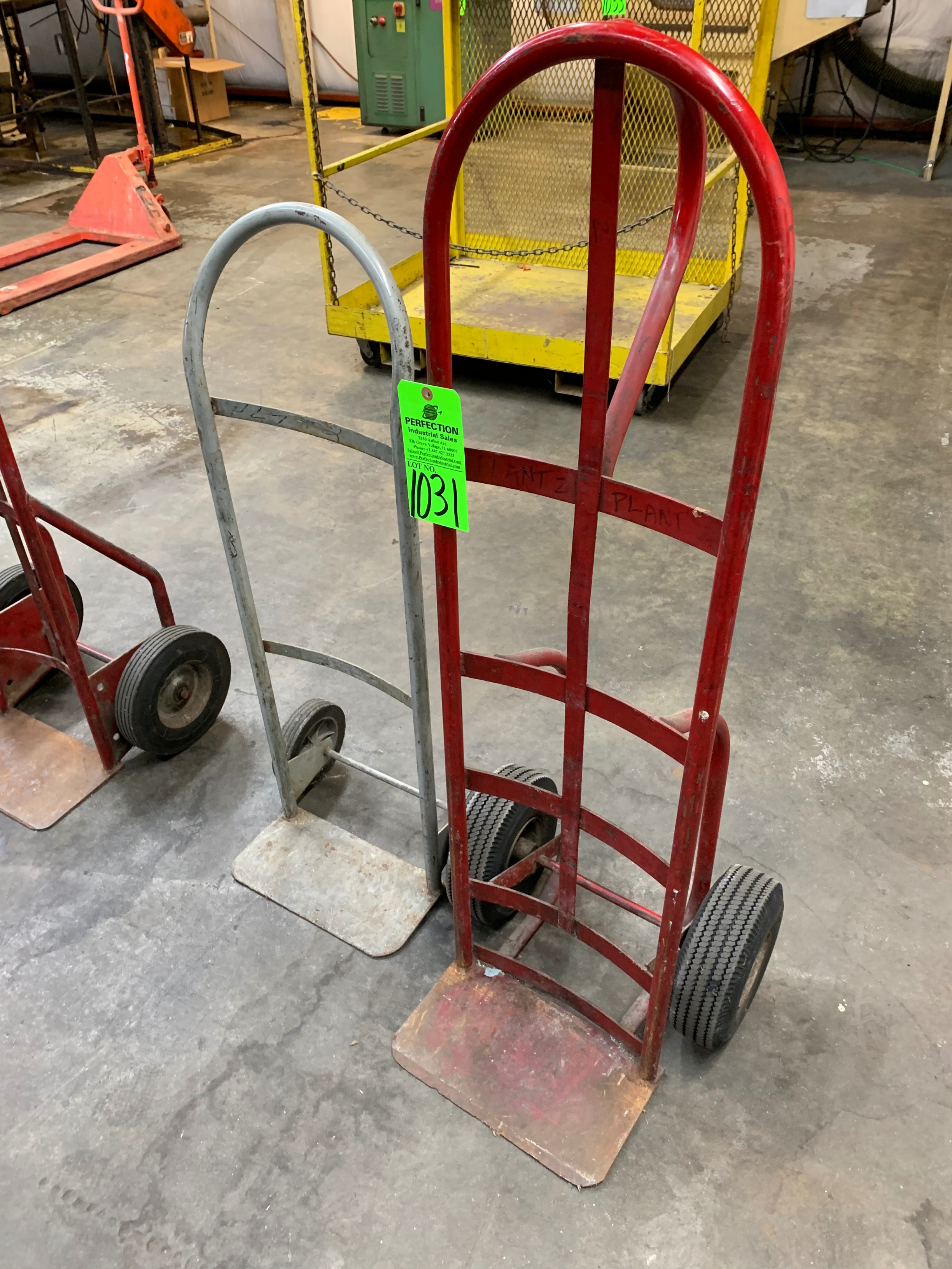 Lot of (2) hand Trucks