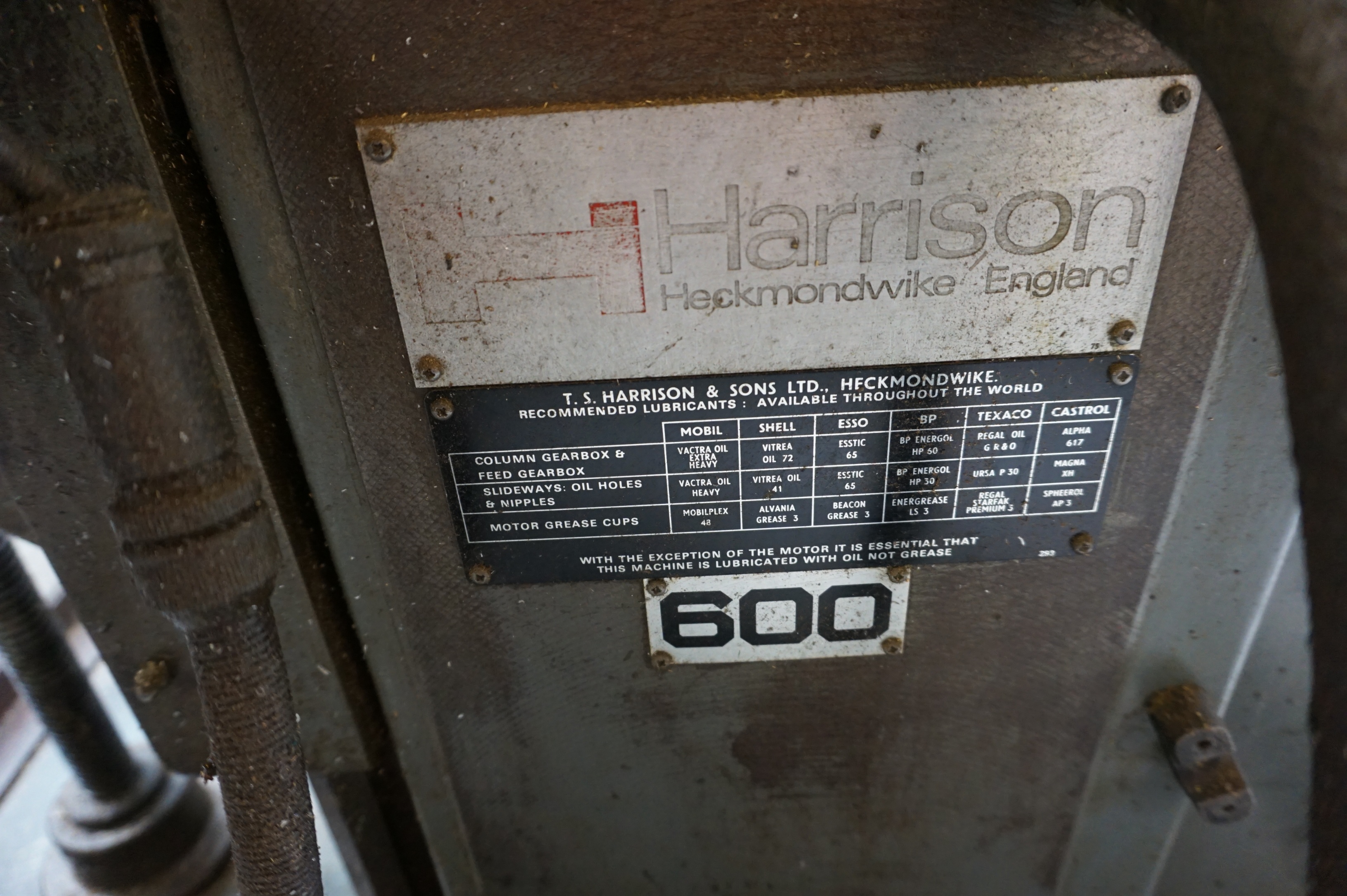 Harrison Horizontal Milling Machine