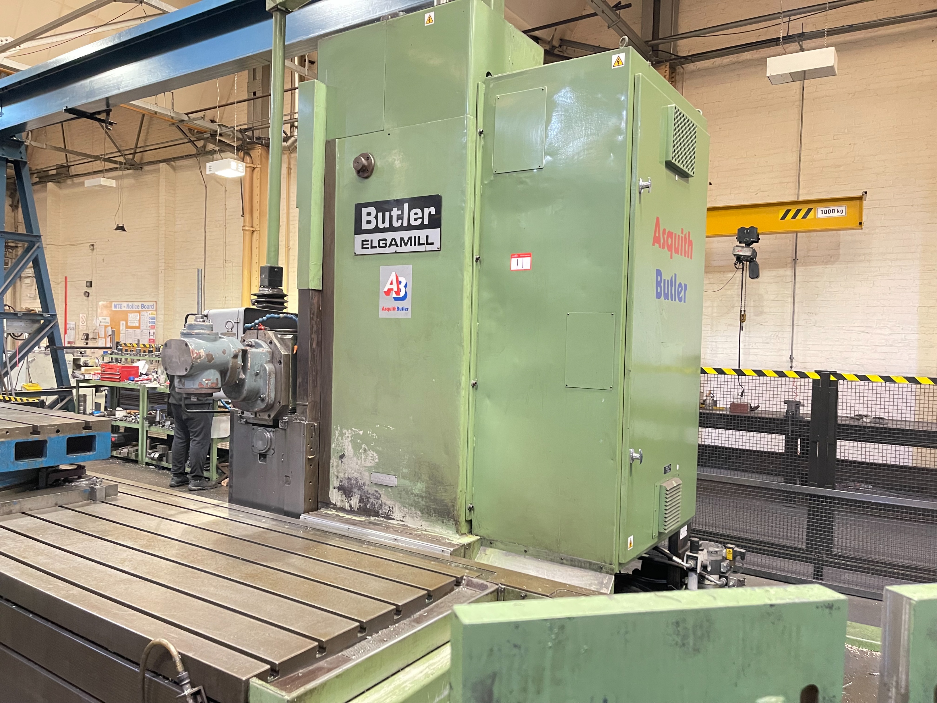 Butler Elgamill CNC Bed Mill