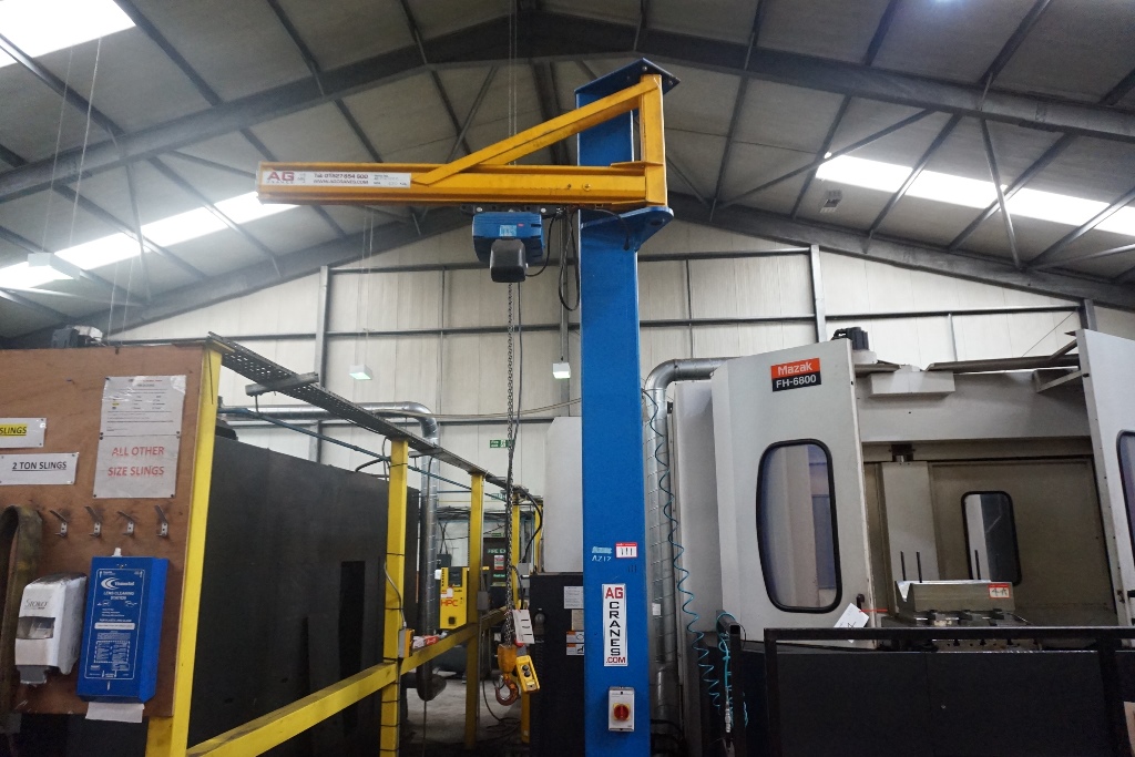 630kg SWL Jib Crane with Abus Hoist