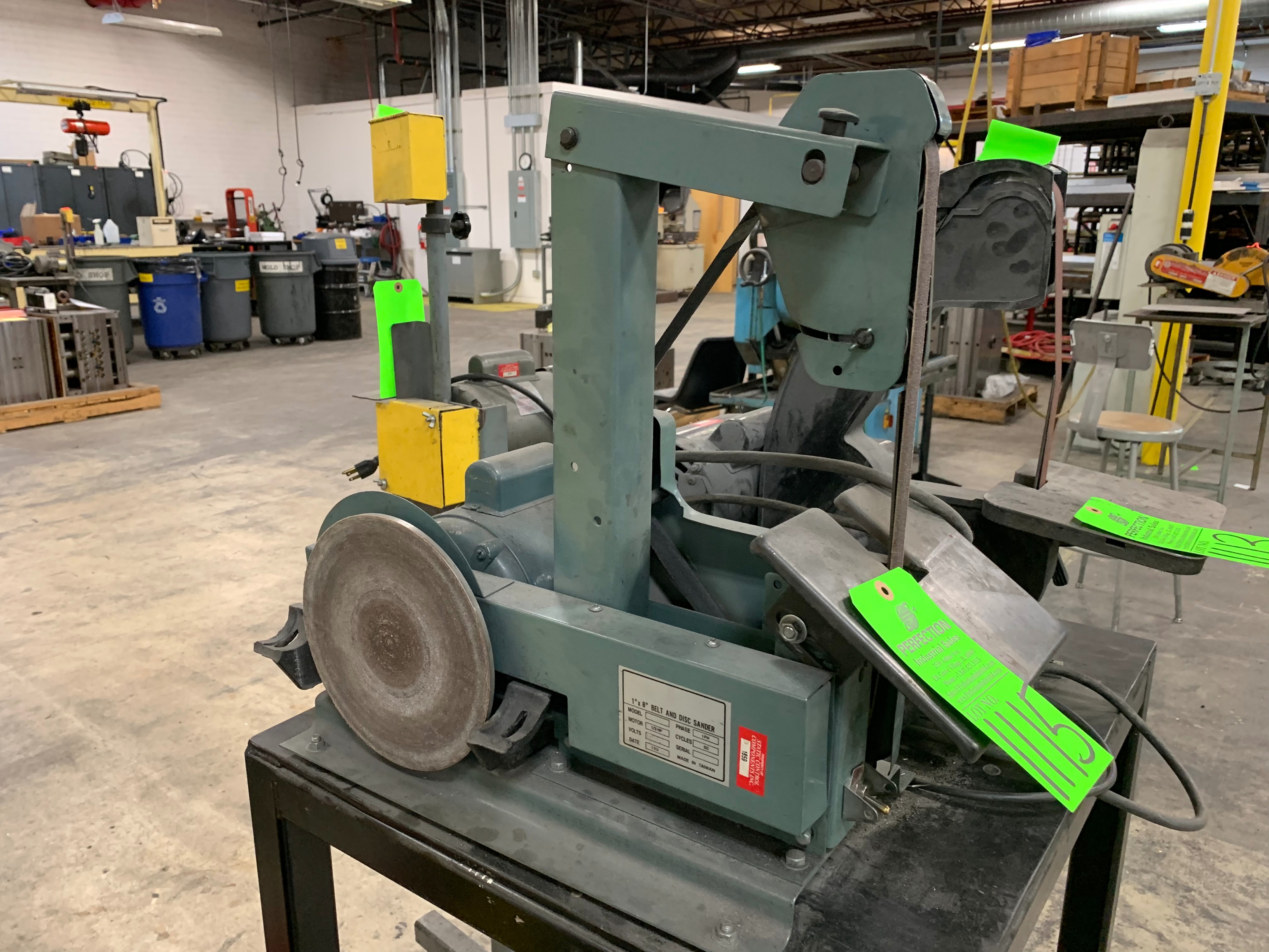 1" Belt x 8" Disc Sander