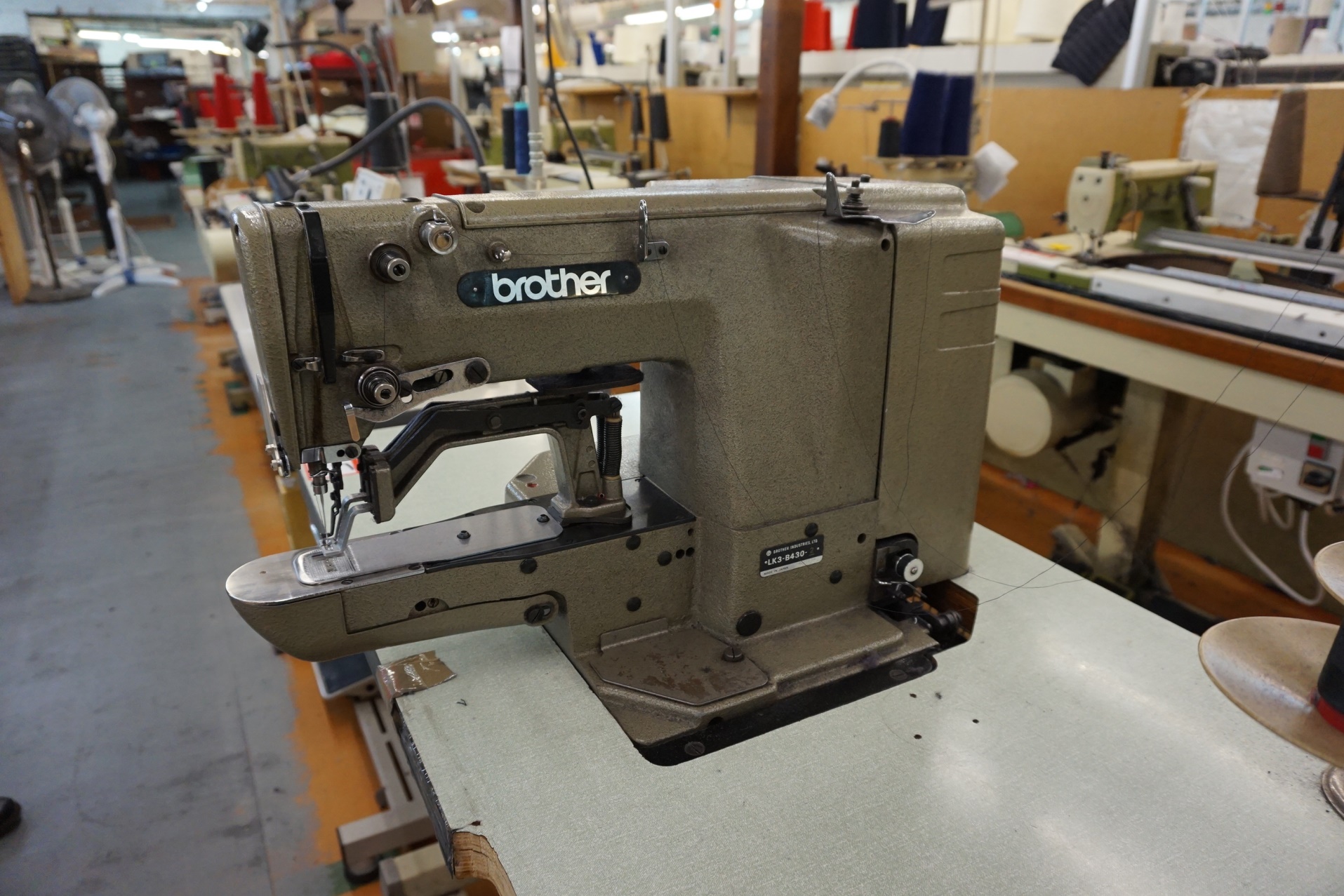 brother bartack machine