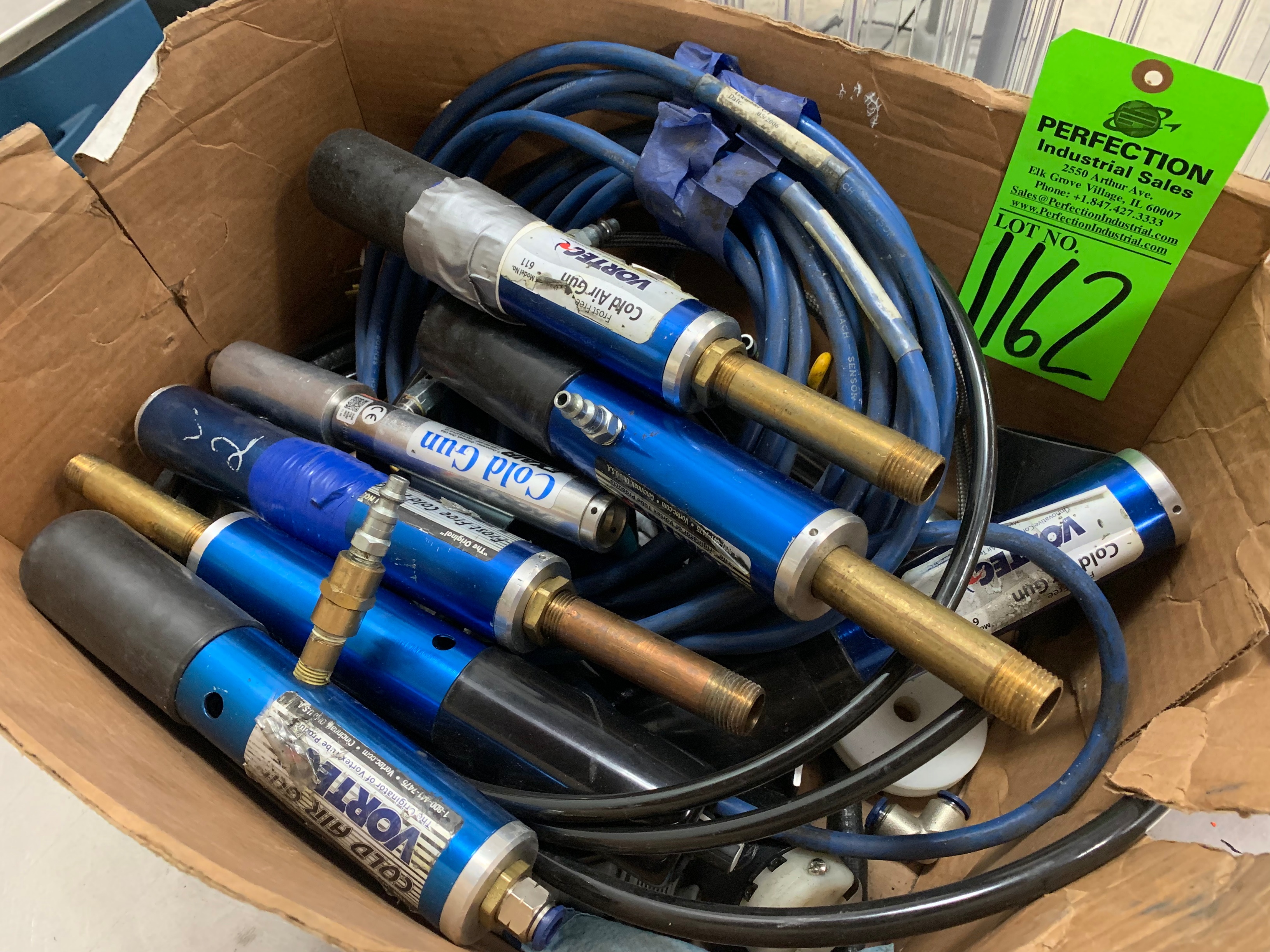 Lot of Exair and Vortec Cold Air Guns