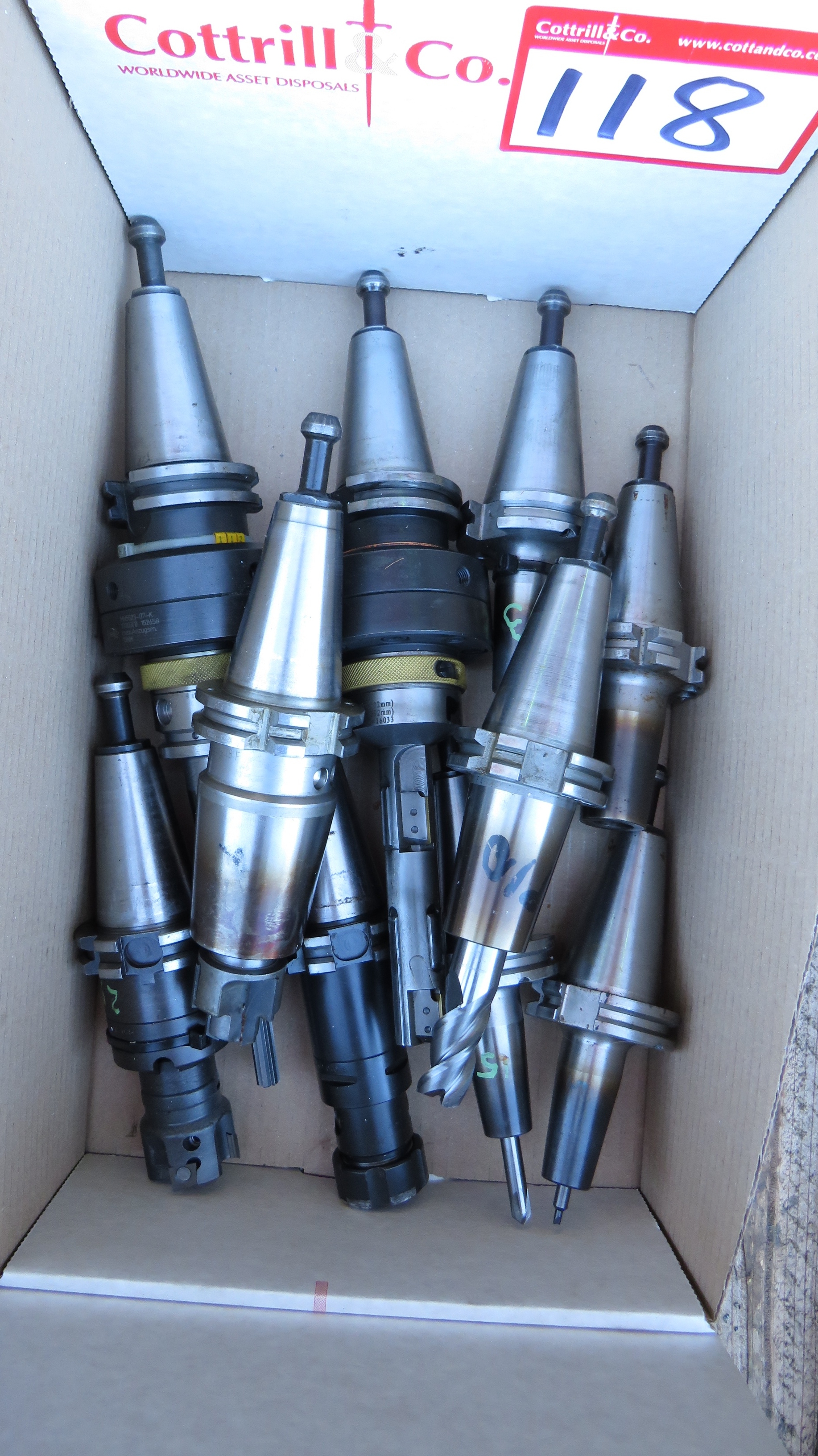 Qty of CAT40 Tool Holders