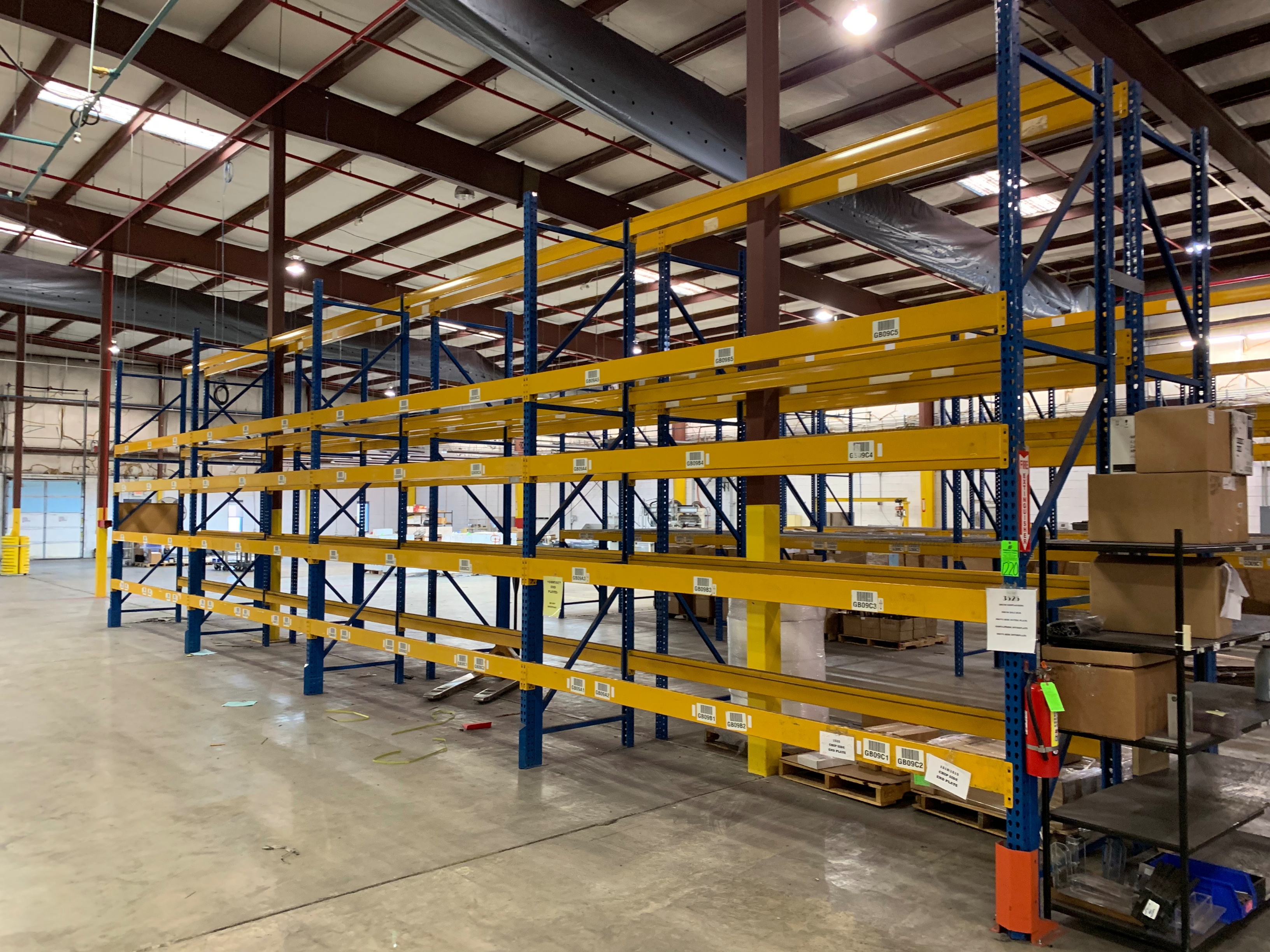 Lot of (4) Sections of 14' x 12'W x 42