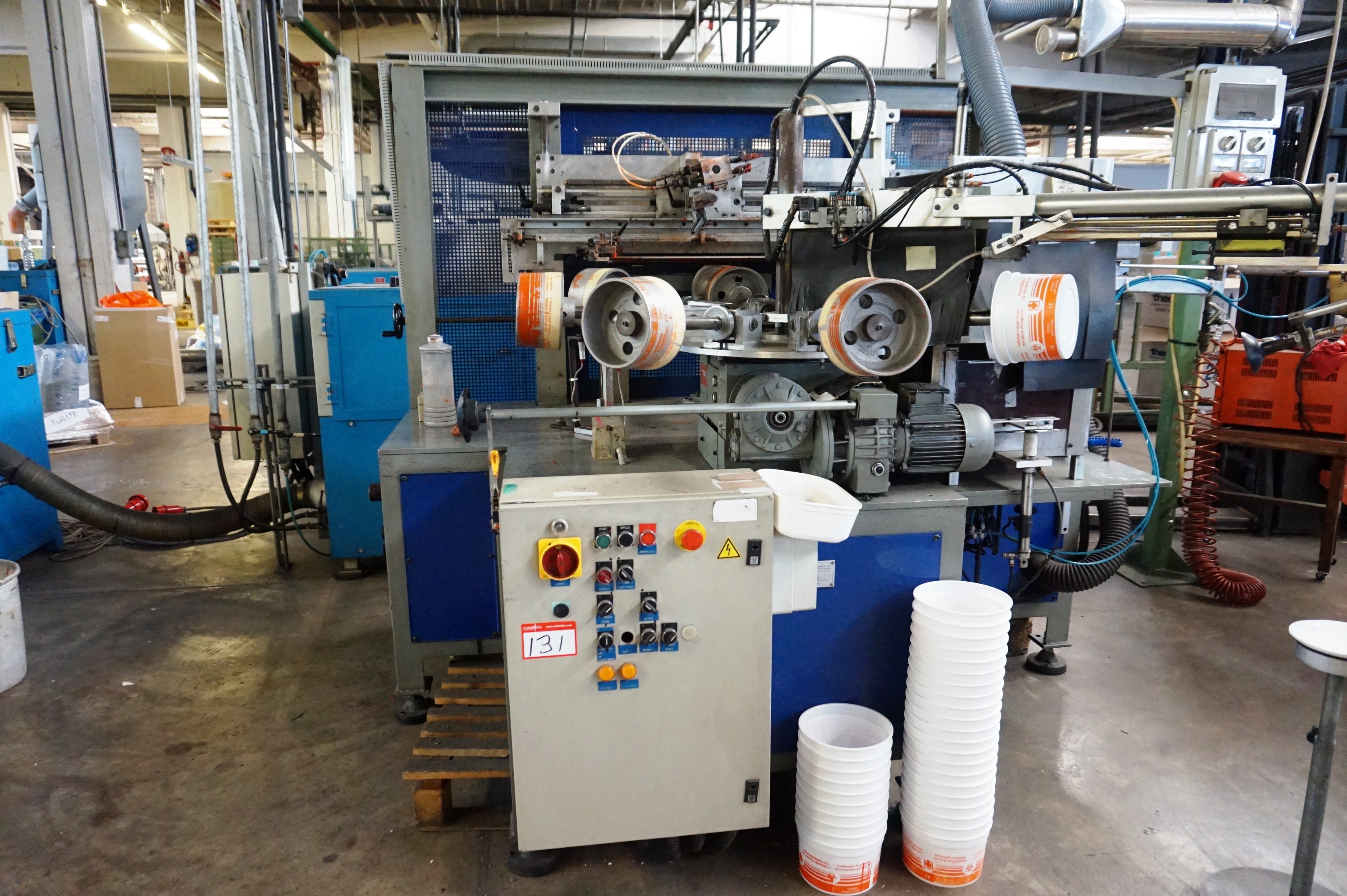 GPE AQ10 Single Station Silk Screen Rotary Printing Machine