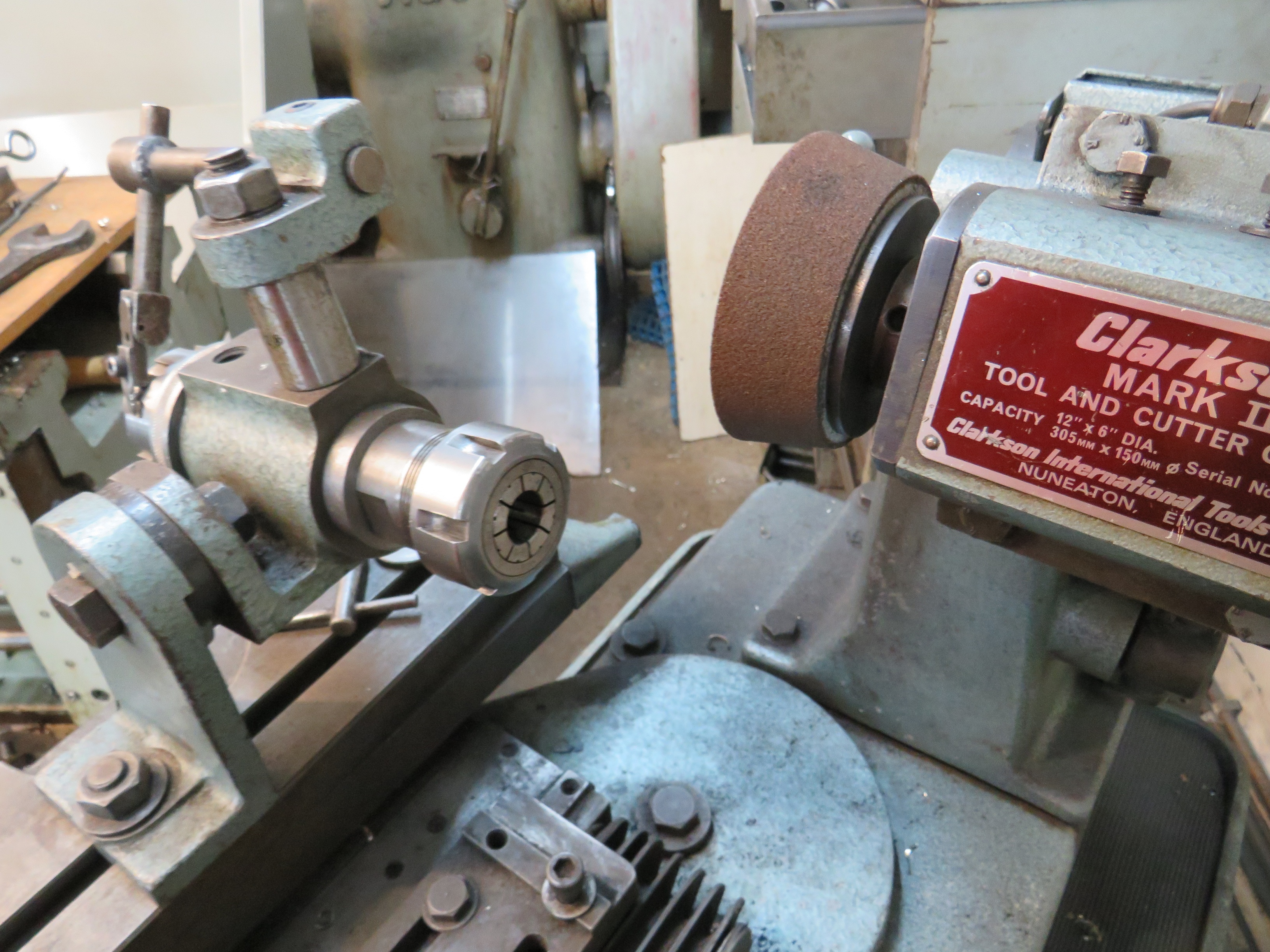 Clarkson Mark II 12 x 6 Tool and Cutter Grinder