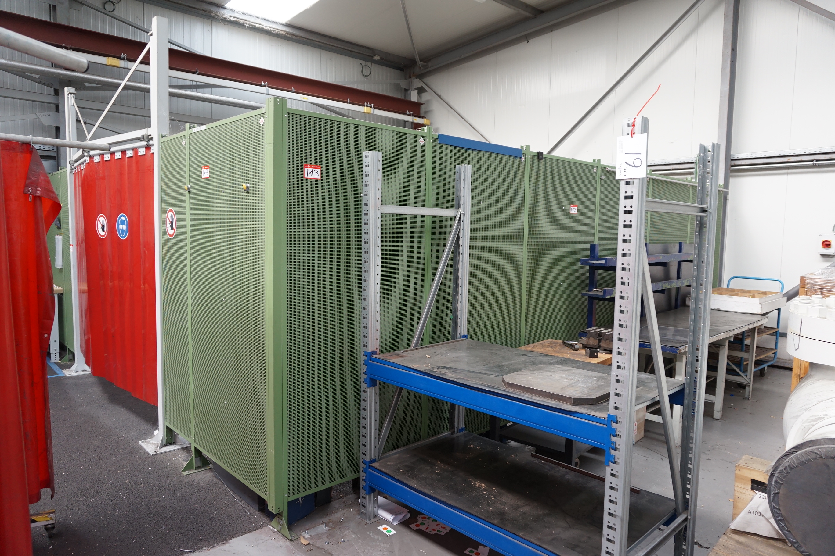 Welding Booth 5.8m x 6m x 2.2m High