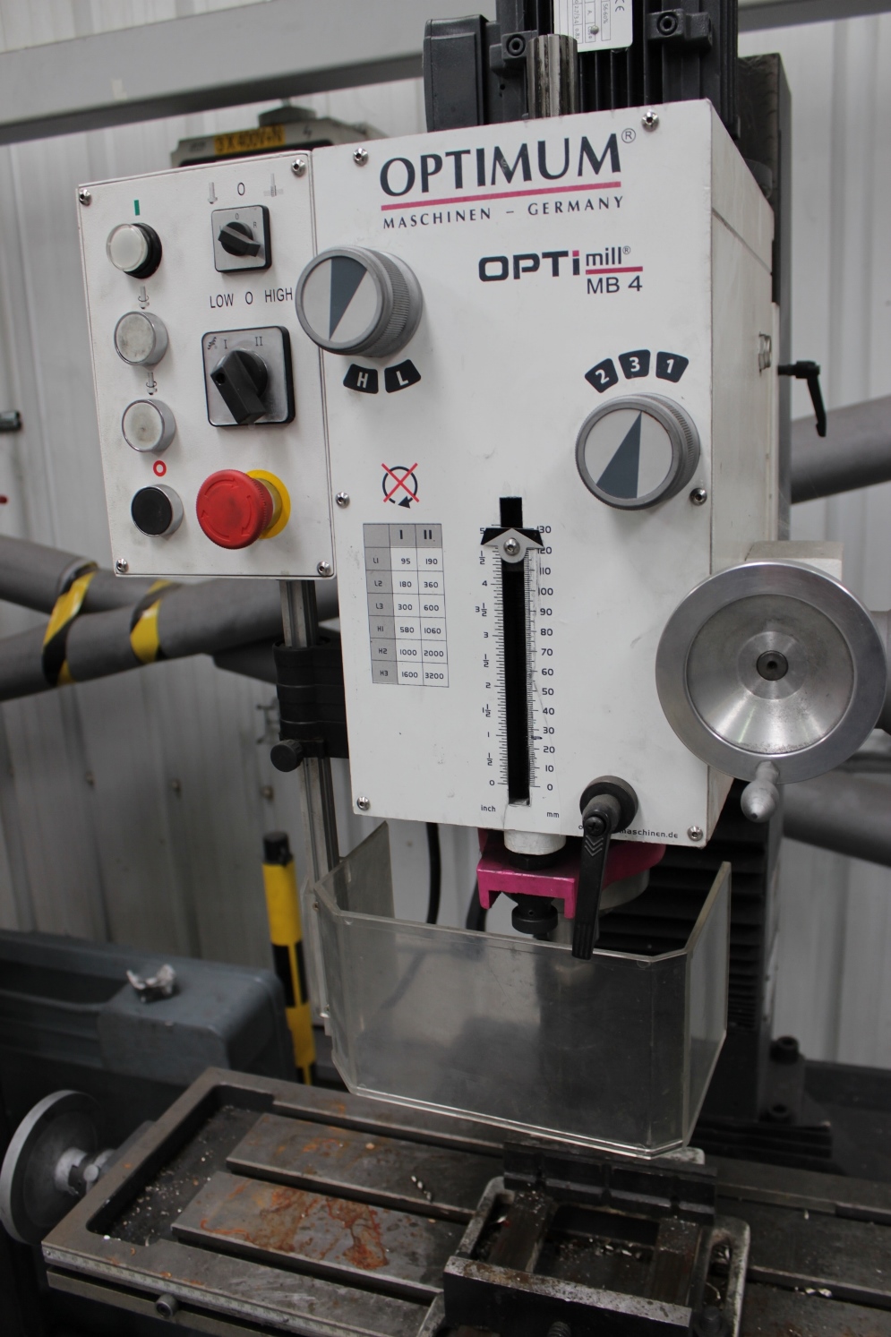 Optimum OptiMill MB4 Drilling/Milling Machine