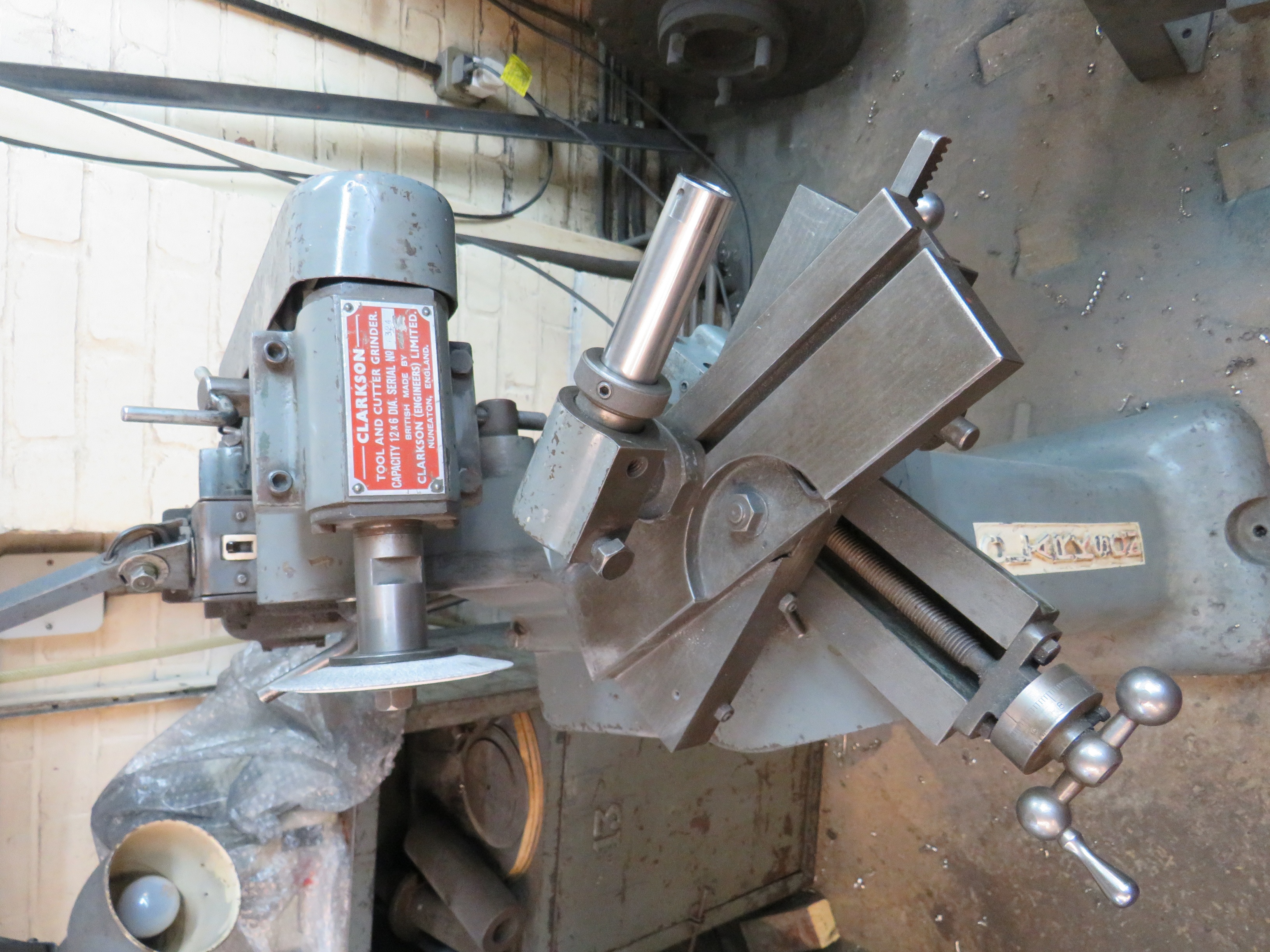 Clarkson 12 x 6 Tool and Cutter Grinder