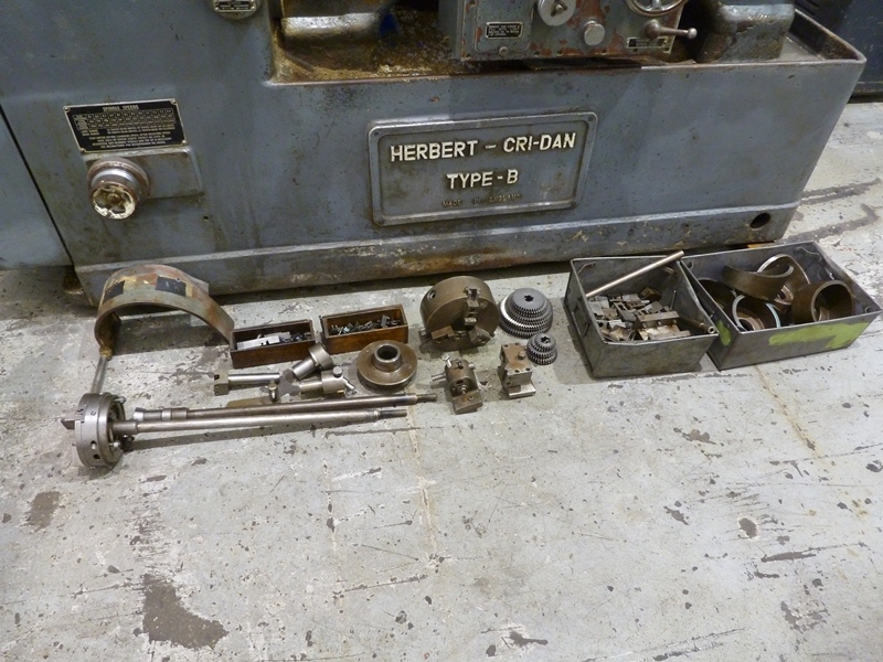 Herbert-Cridan Rapid Threading Lathe