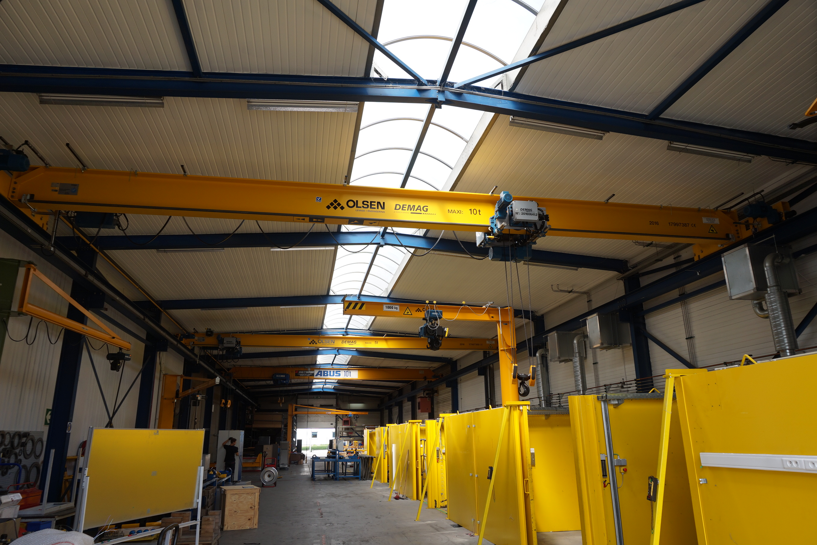 Demag 10 Ton Crane with Demag Hoist