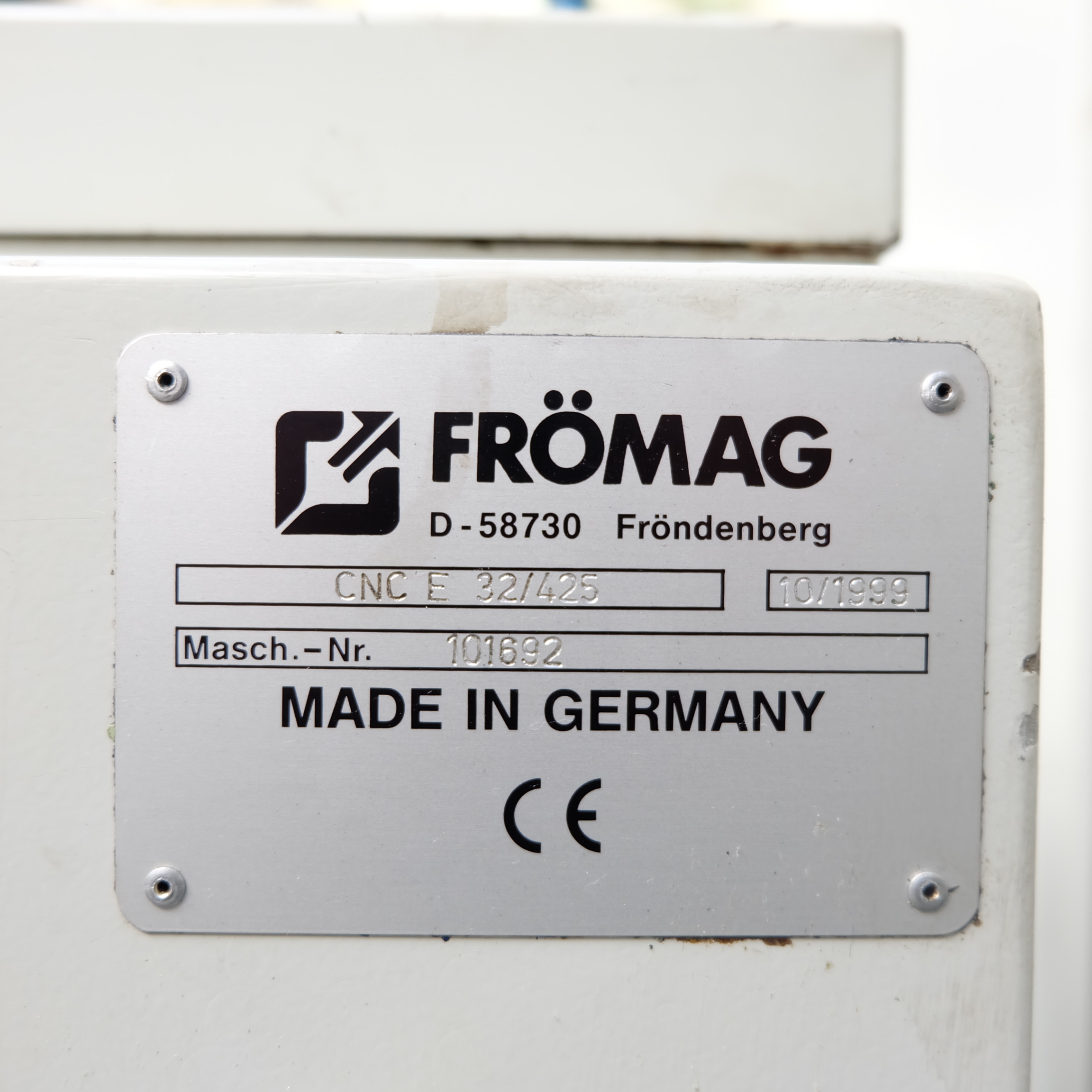Fromag Type CNC E32/425 Keyseating Machine
