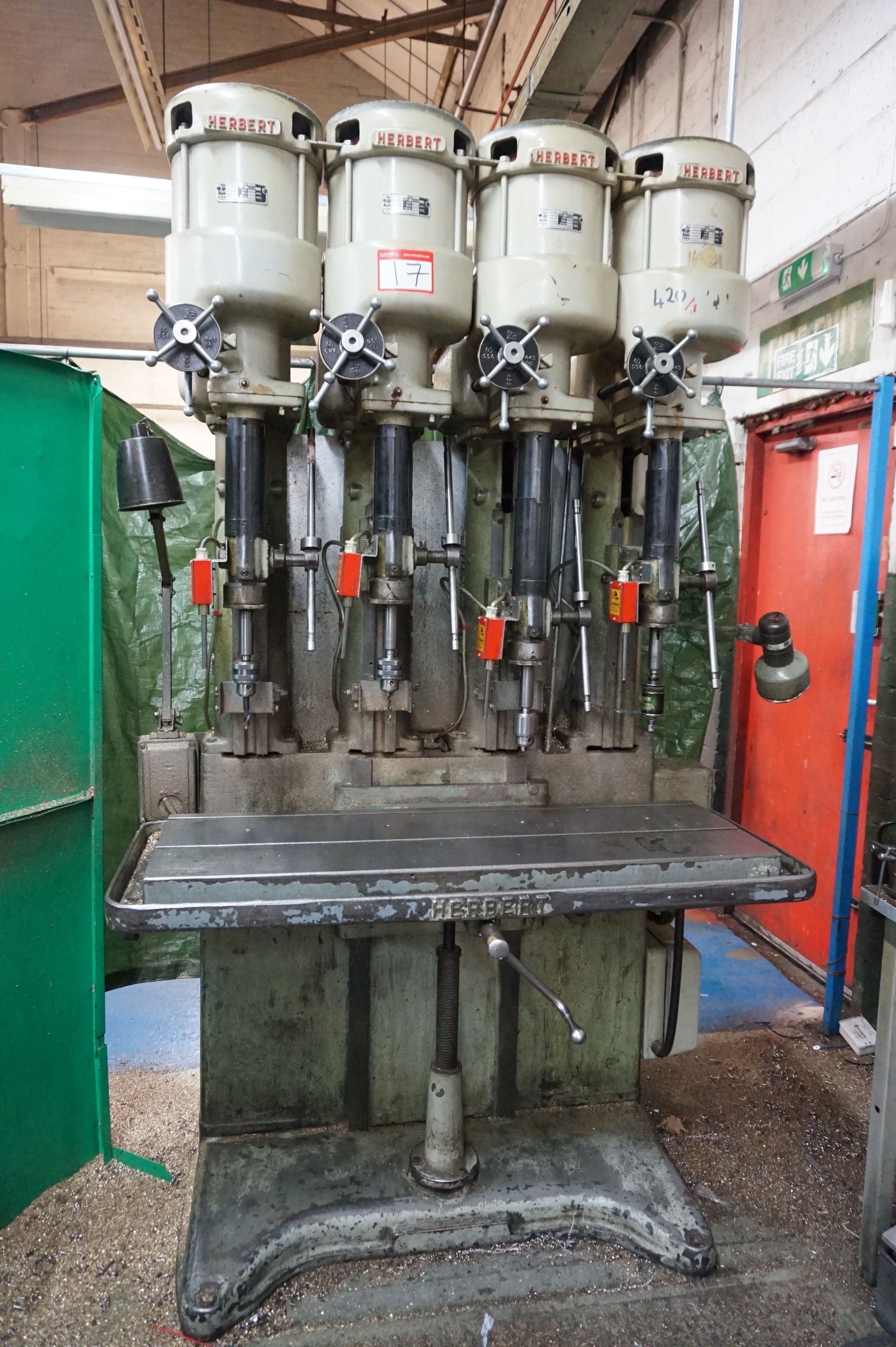 Herbert 4 Spindle Drill