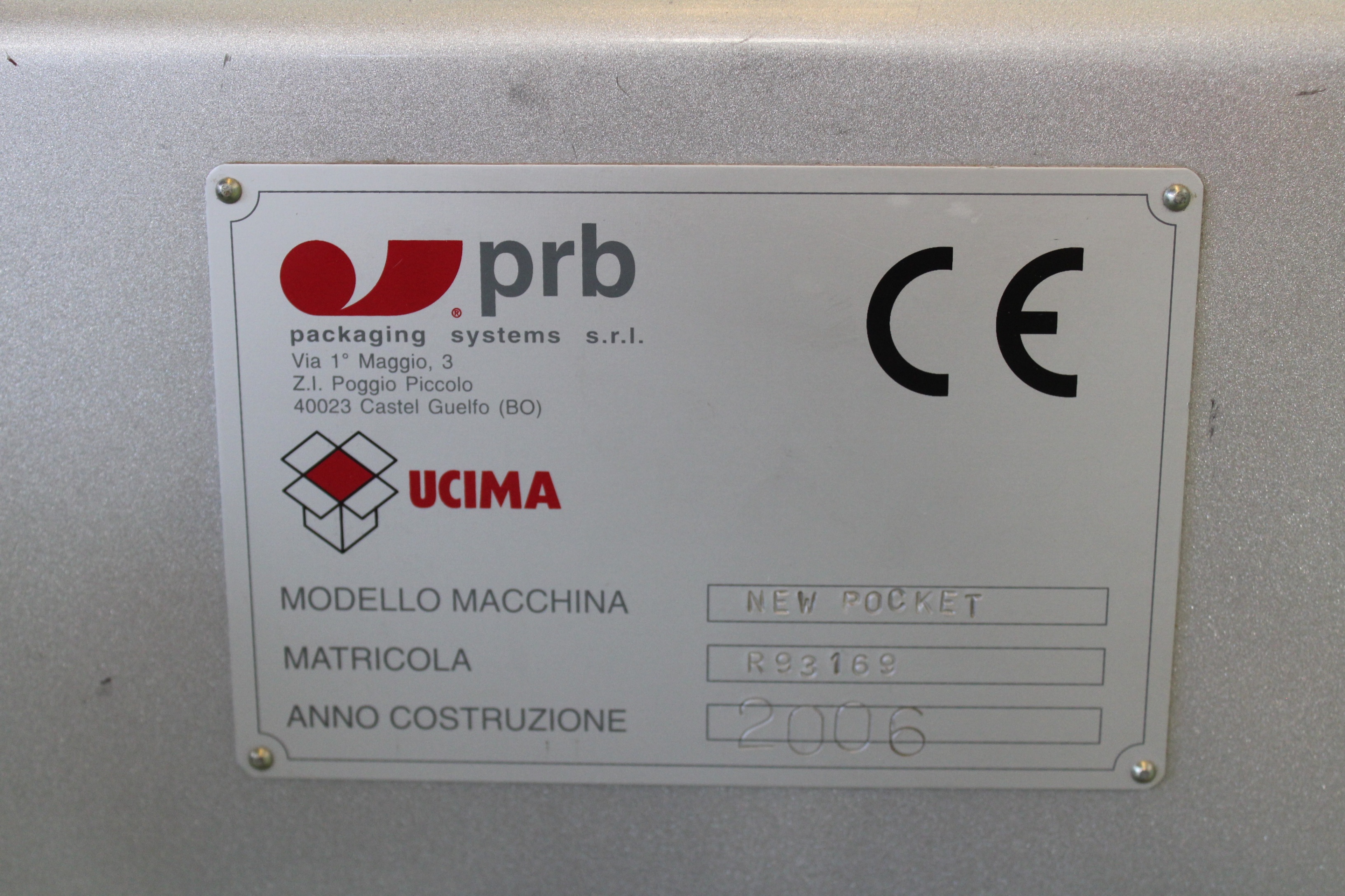 PRB New Pocket Cartoning Machine