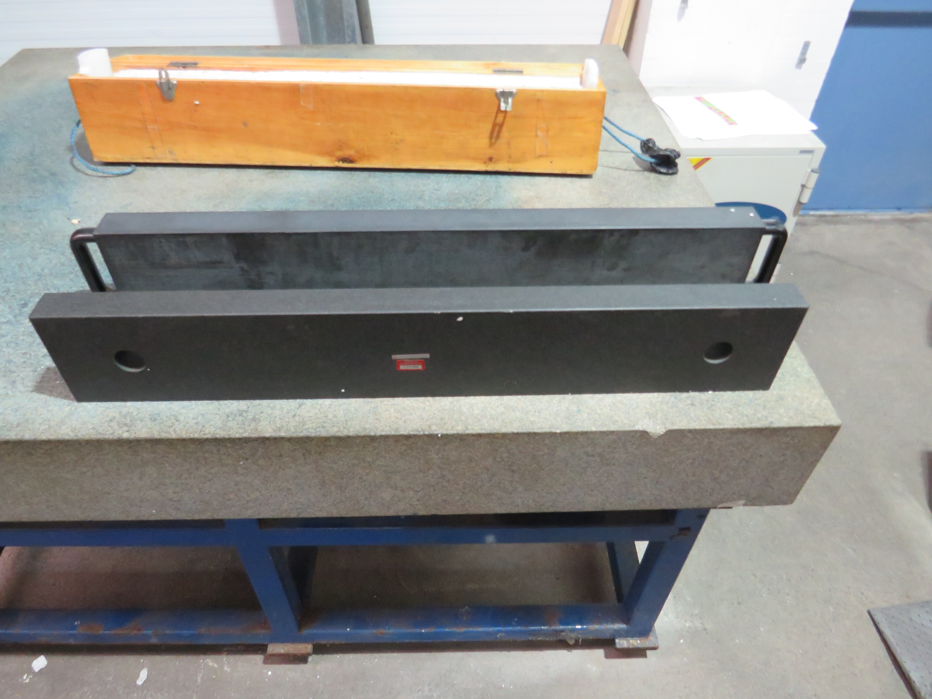 (2) Granite Straight Edges (2) x 1m