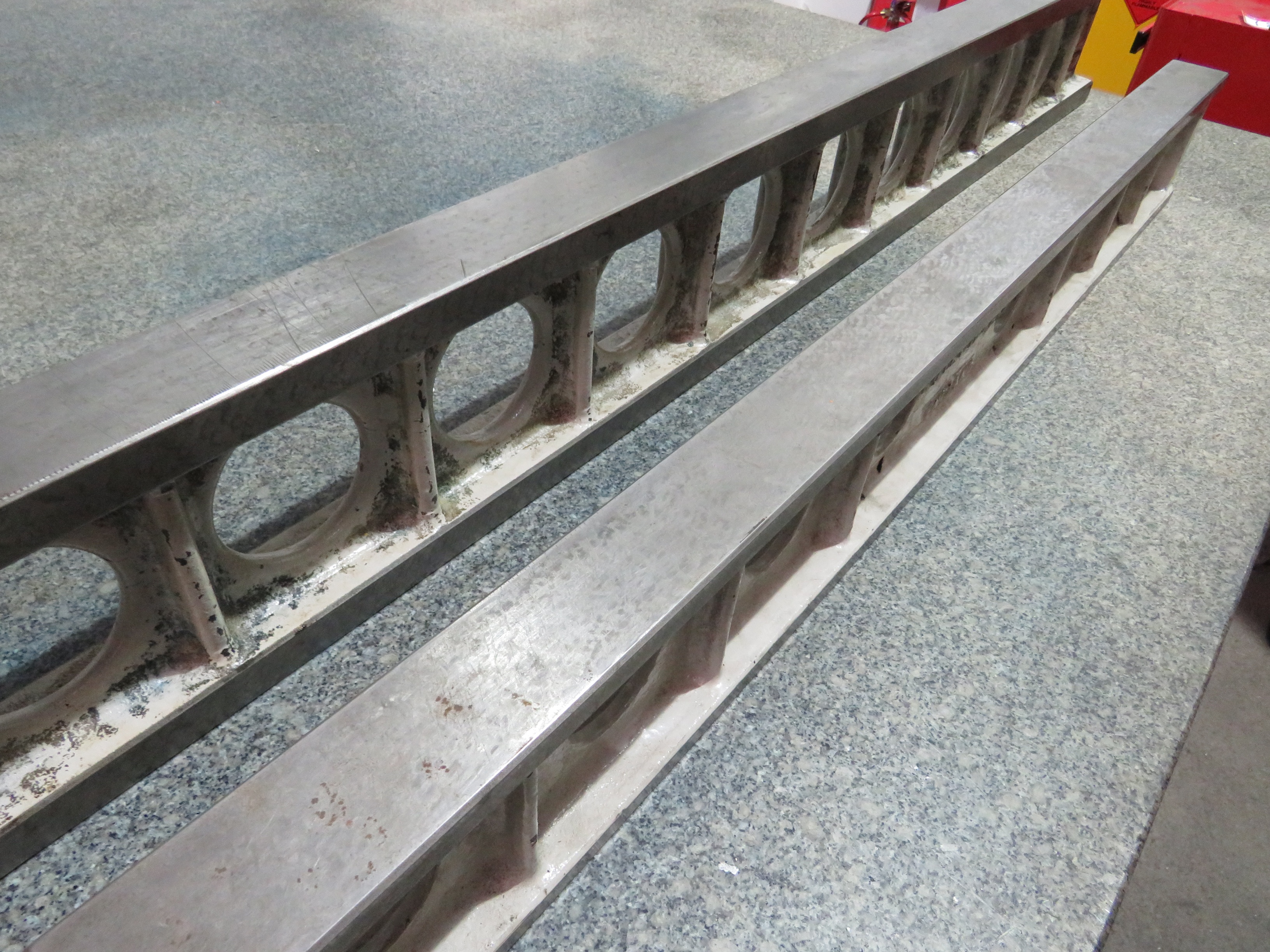 (2) Steel Straight Edges (1) 3ft, (1) 1350mm
