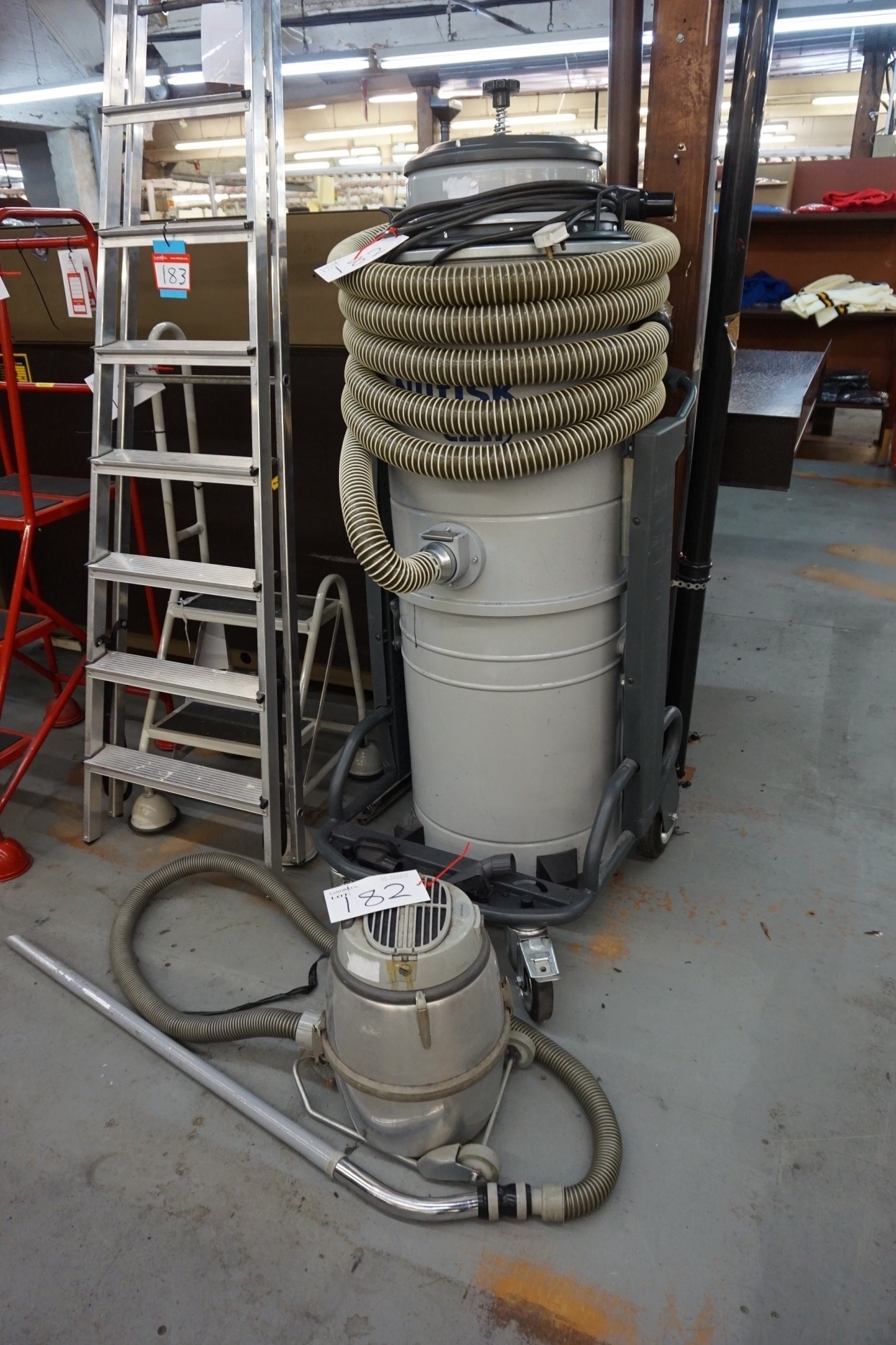 Nilfisk GM80 Industrial Vacuum Cleaner and Nilfisk S3B 240V Industrial